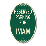 Parking Reserved for Imam