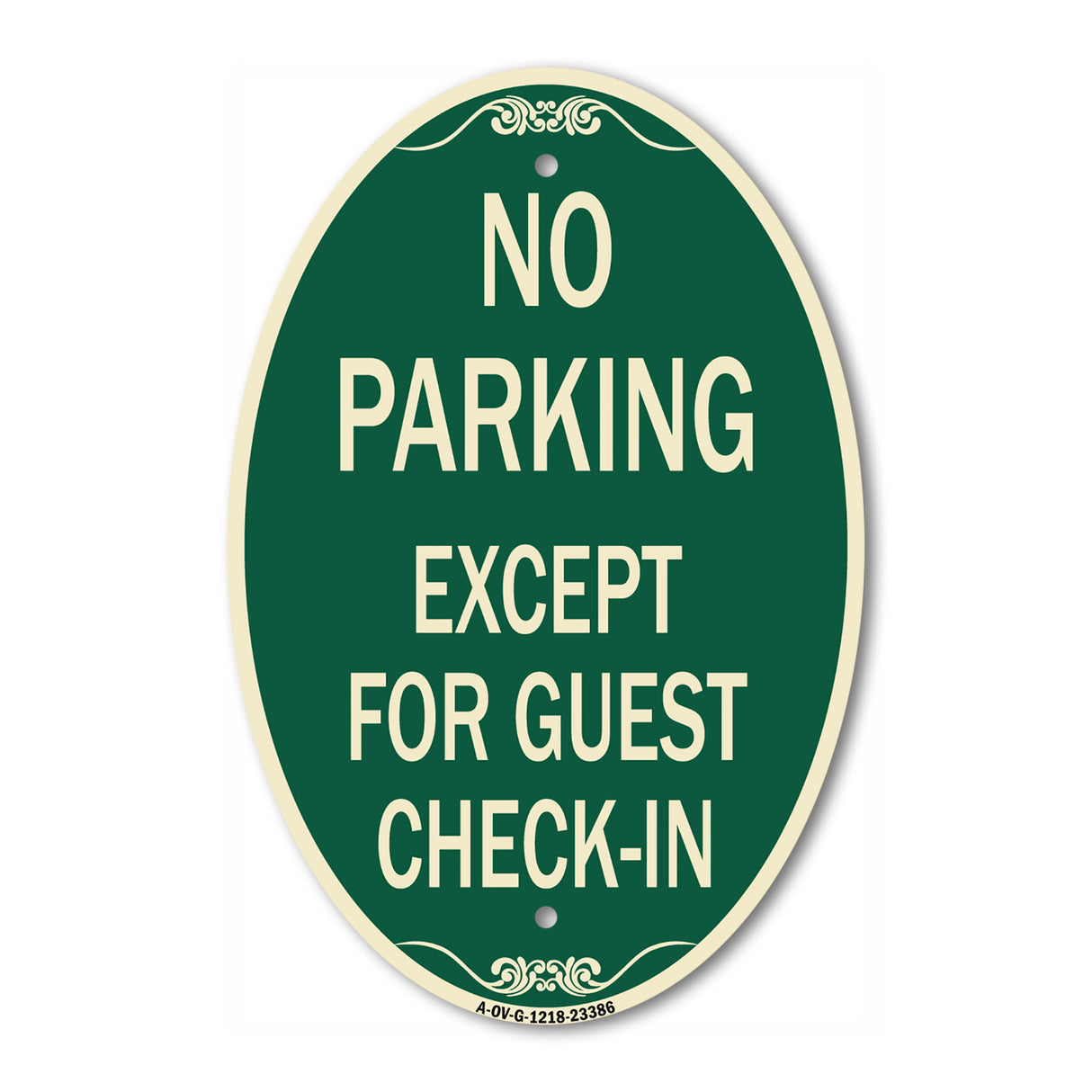 Parking Reserved for Guests Only