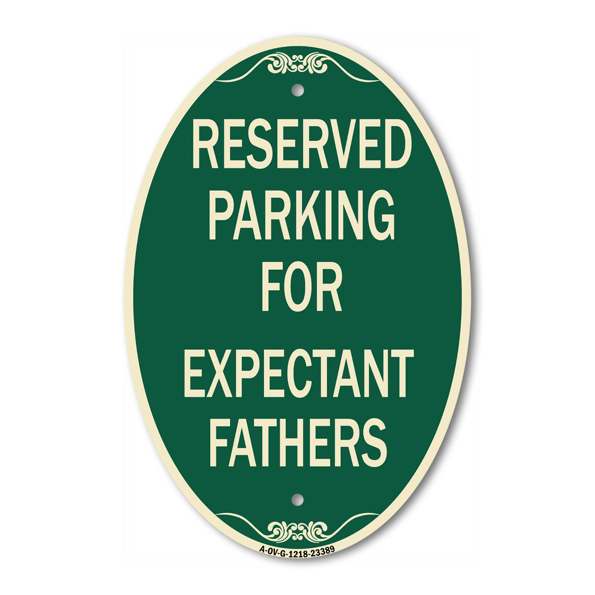 Parking Reserved for Expectant Fathers