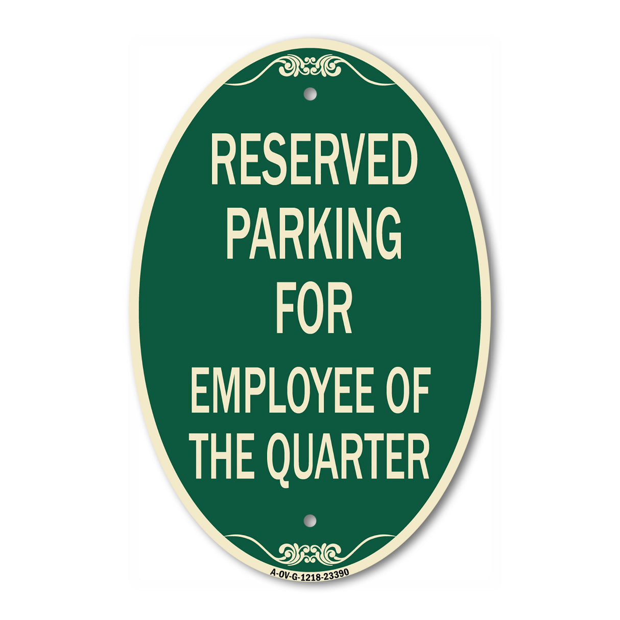 Parking Reserved for Employee of the Quarter