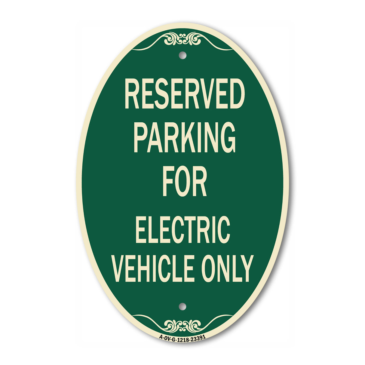 Parking Reserved for Electric Vehicle Only