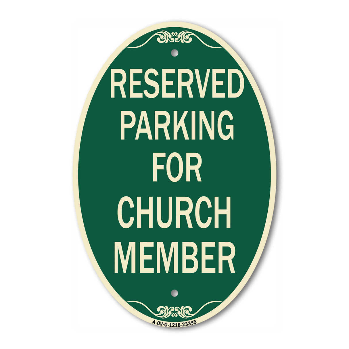 Parking Reserved for Church Member