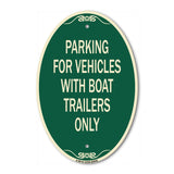 Parking for Vehicles with Boat Trailers Only