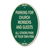 Parking for Church Members and Guests All Others Park at Your Own Risk