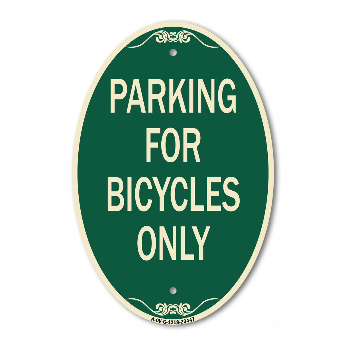 Parking for Bicycles Only Sign