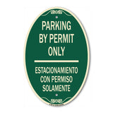 Parking by Permit Only - Estacionamiento Con Permiso Solamente