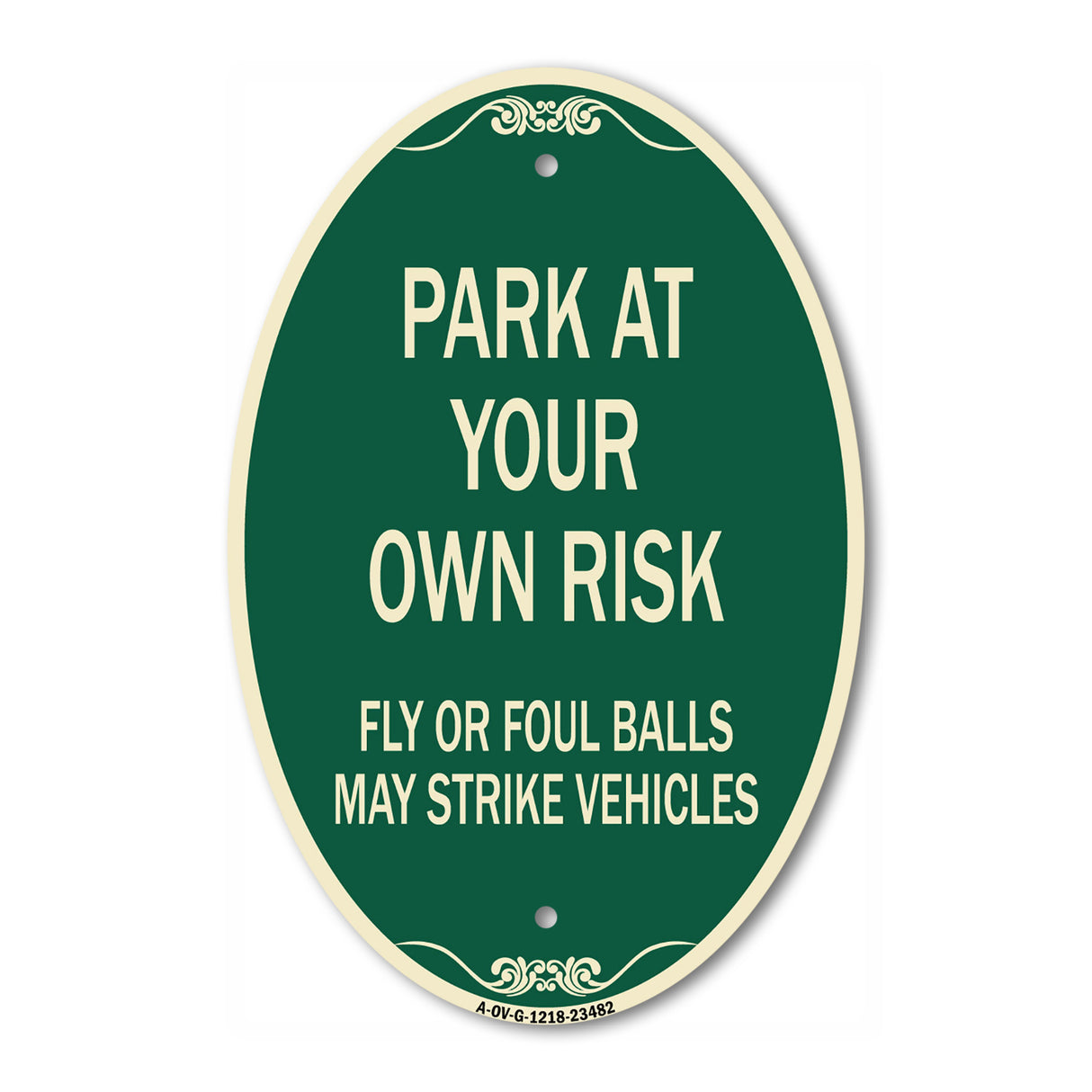 Park at Your Own Risk Fly or Foul Balls May Strike Vehicles