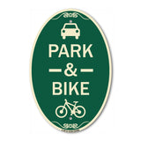 Park & Ride (With Bicycle Graphic