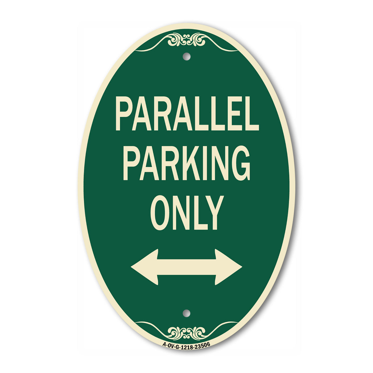 Parallel Parking Only with Bidirectional Arrow