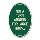 Not A Turn Around for Large Trucks