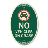 No Vehicles on Grass