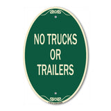 No Trucks or Trailers