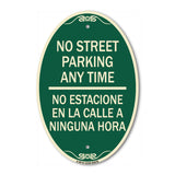 No Street Parking Anytime No Estacione En La Calle a Ninguna Hora