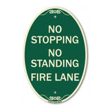 No Stopping No Standing Fire Lane