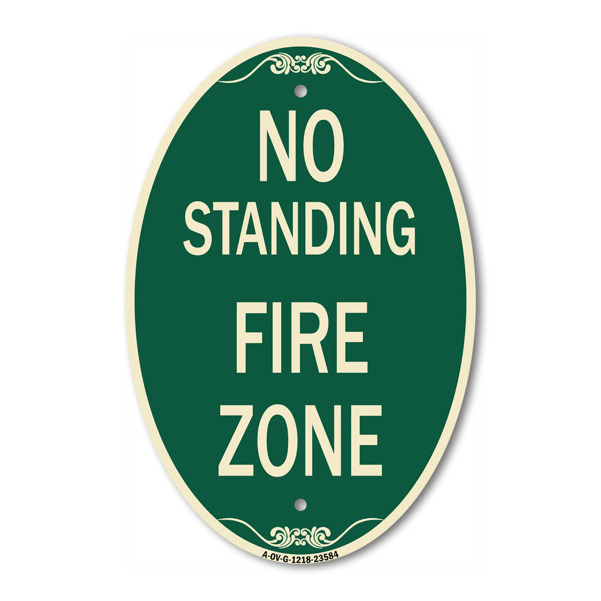 No Standing Fire Zone