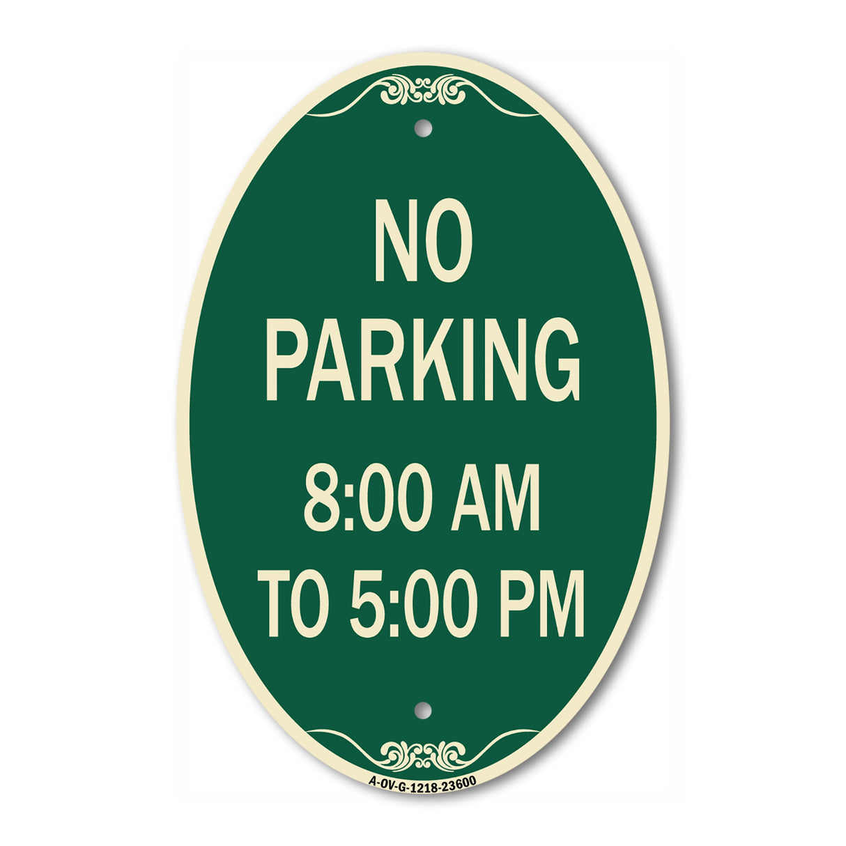 No Parking 8-00 Am to 5-00 Pm
