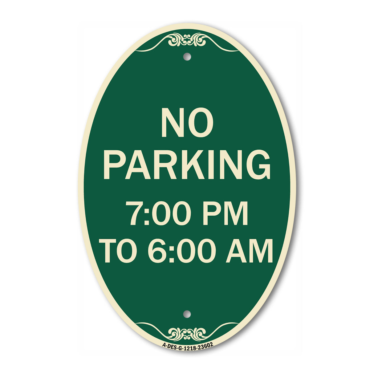 No Parking 7-00 Am to 6-00 Pm