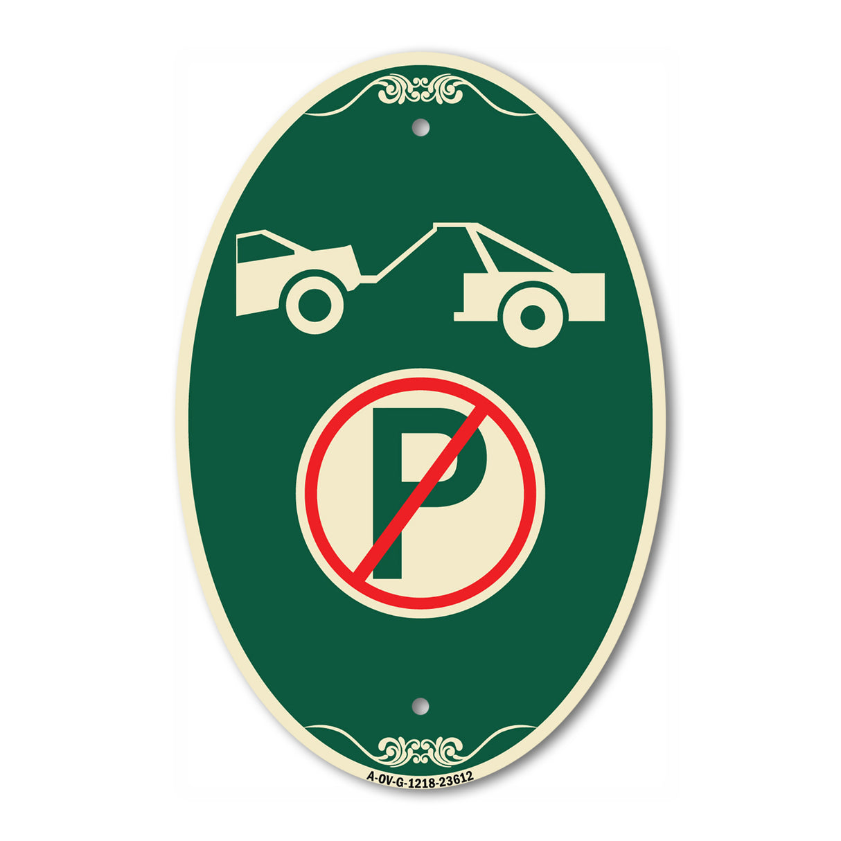No Parking Tow Away Zone Symbol