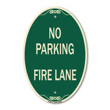 No Parking Fire Lane