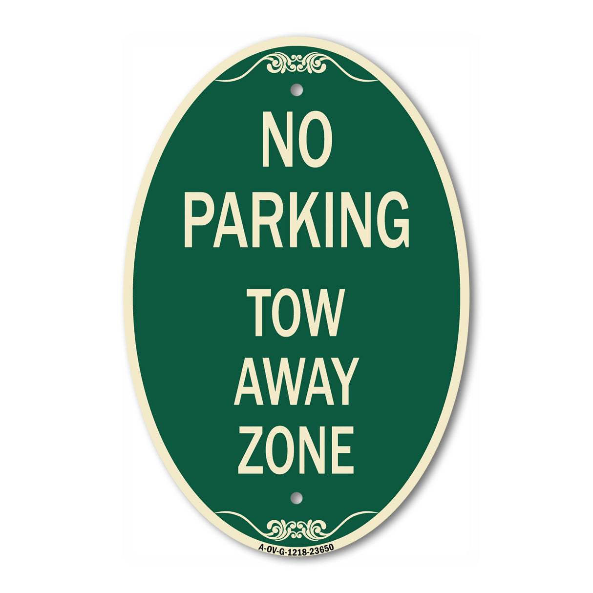 No Parking Tow Away Zone