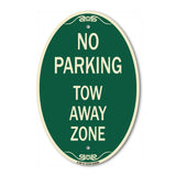 No Parking Tow Away Zone