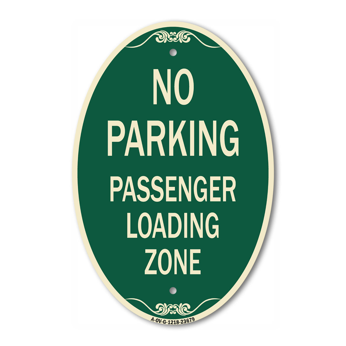 No Parking Passenger Loading Zone