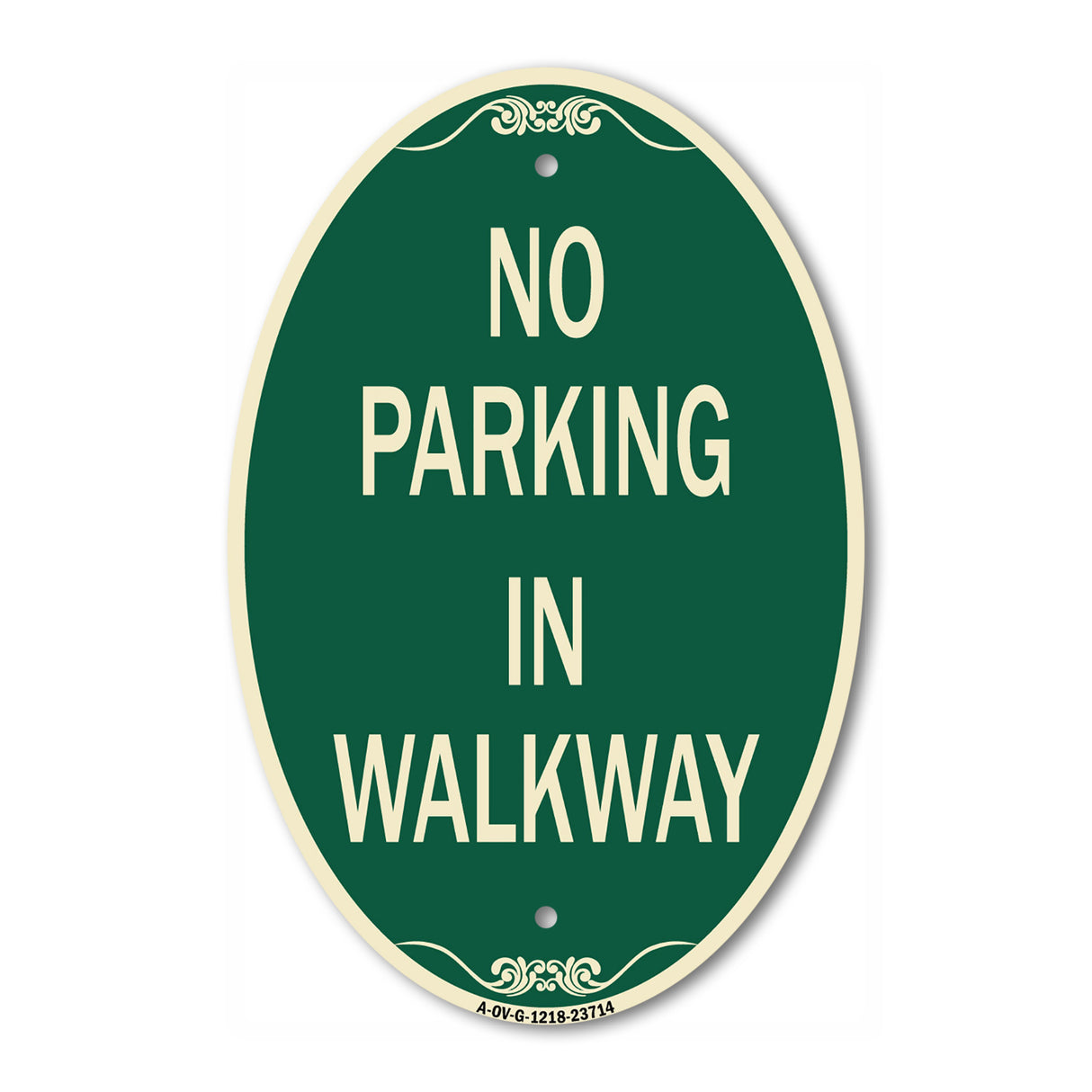 No Parking in Walkway