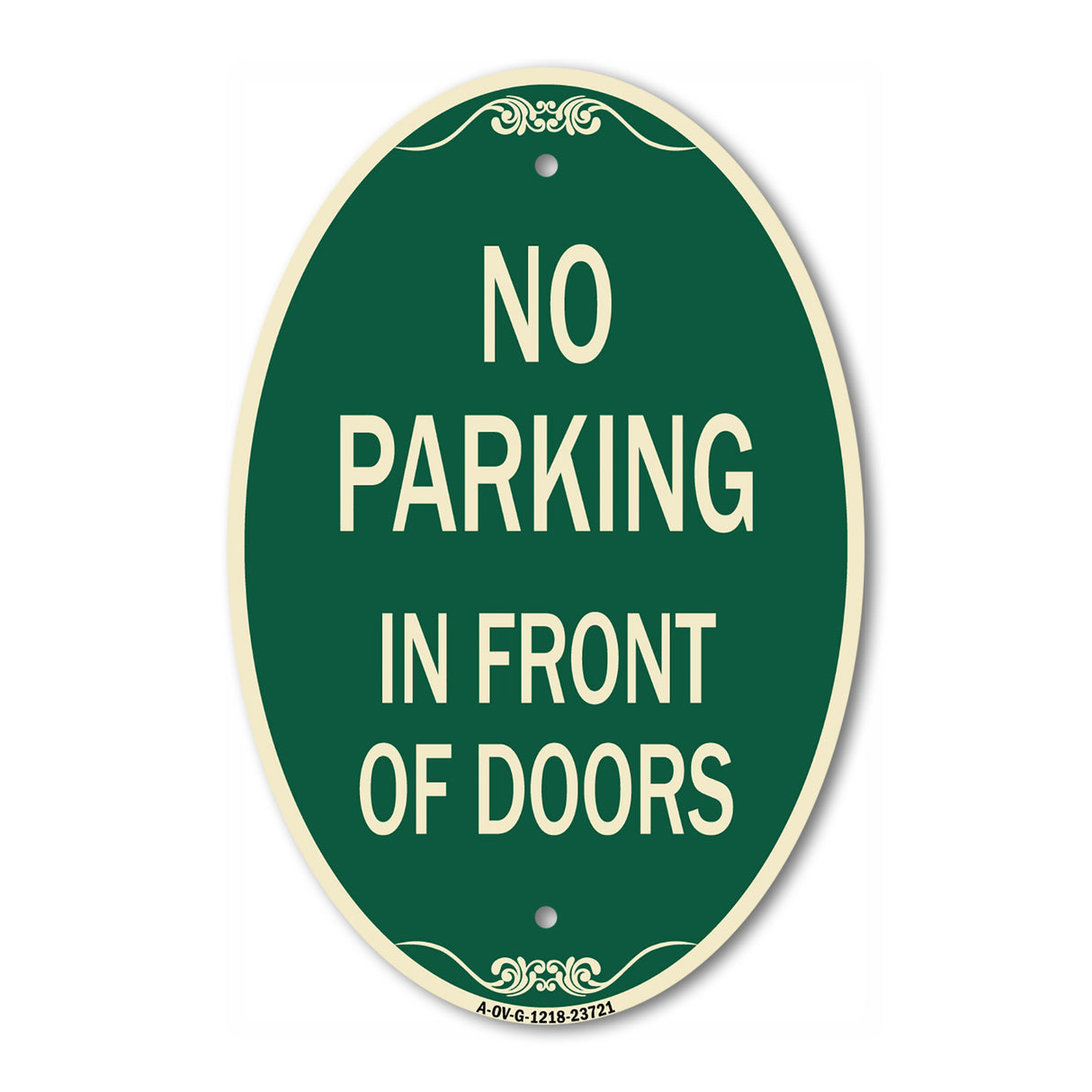 No Parking in Front of Doors
