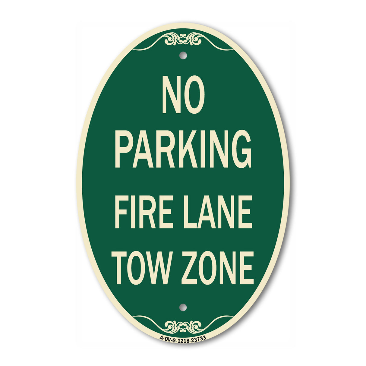 No Parking Fire Lane Tow Zone (K-1645)