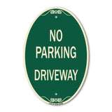 No Parking Driveway