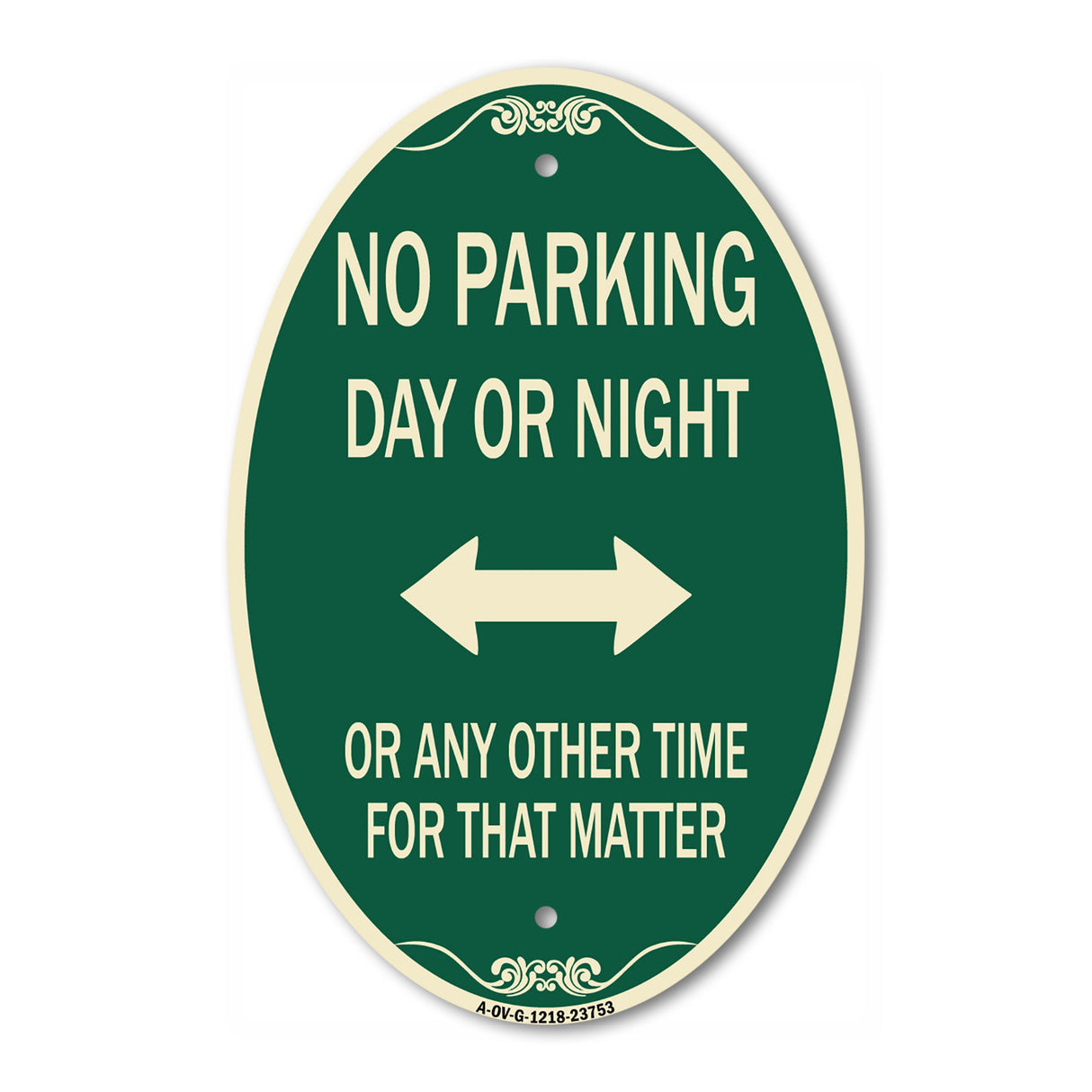No Parking Day or Night or ANY Other Time for That Matter