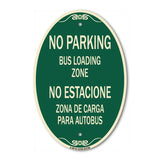 No Parking Bus Loading Zone No Entacionamiento Bus De Carga Zona