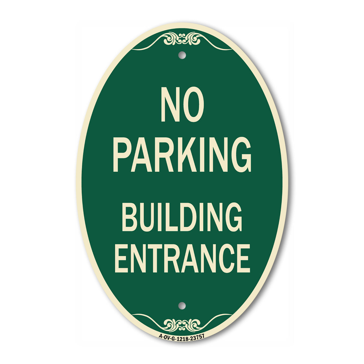 No Parking Building Entrance