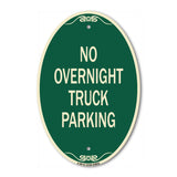 No Overnight Truck Parking