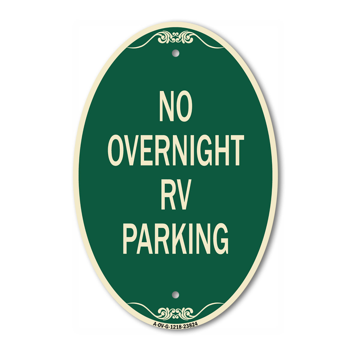No Overnight RV Parking
