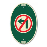 No Left Turn (Graphic Only)