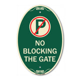 No Blocking the Gate with Graphic