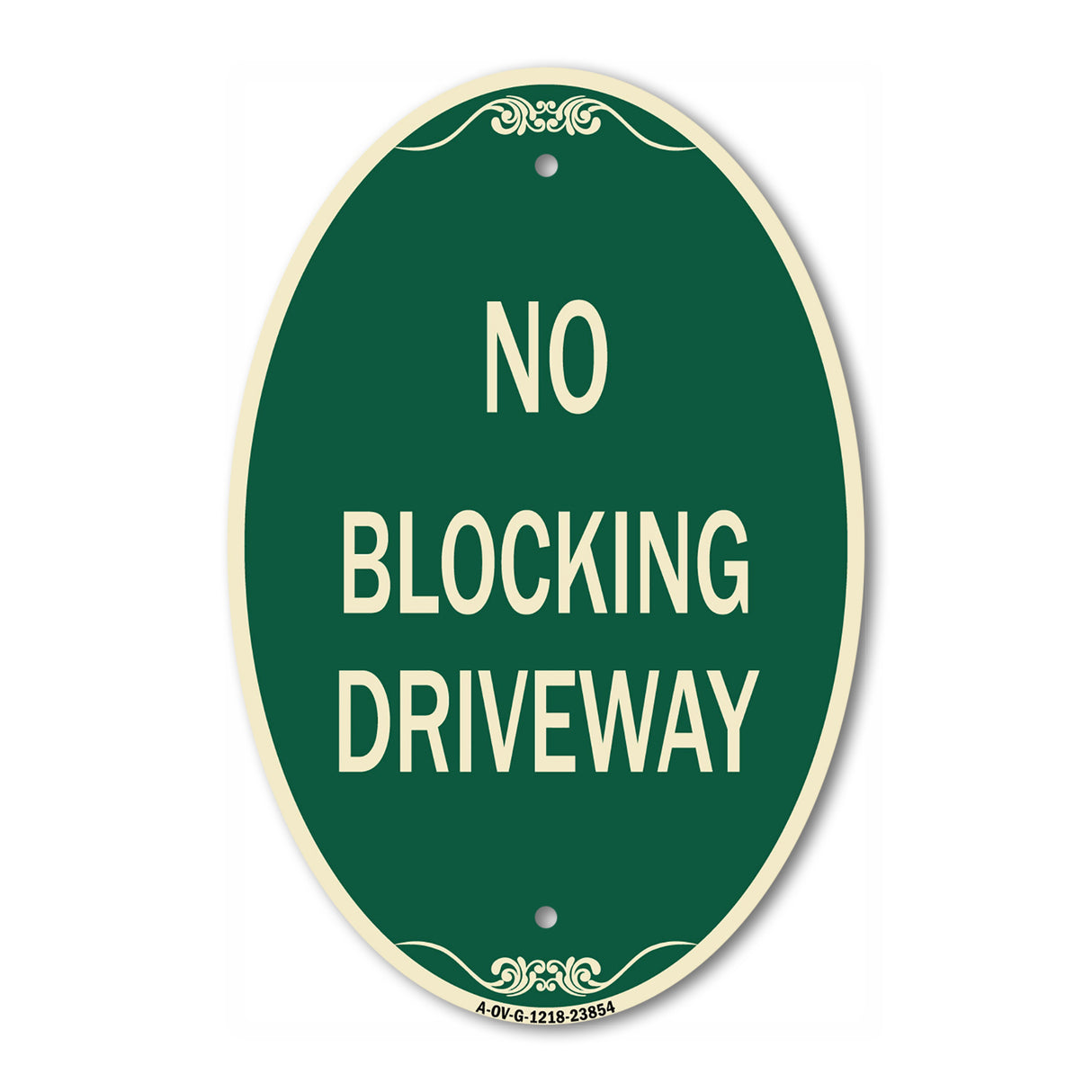 No Blocking Driveway
