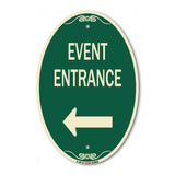 N Event Entrance (With Left Arrow)