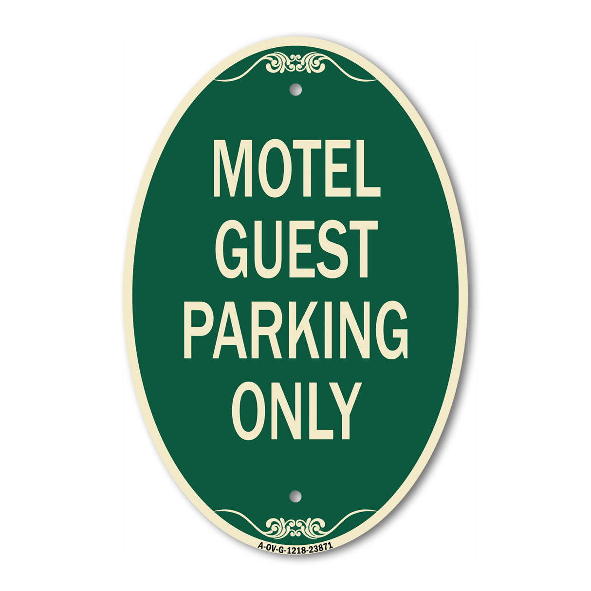 Motel Guest Parking Only