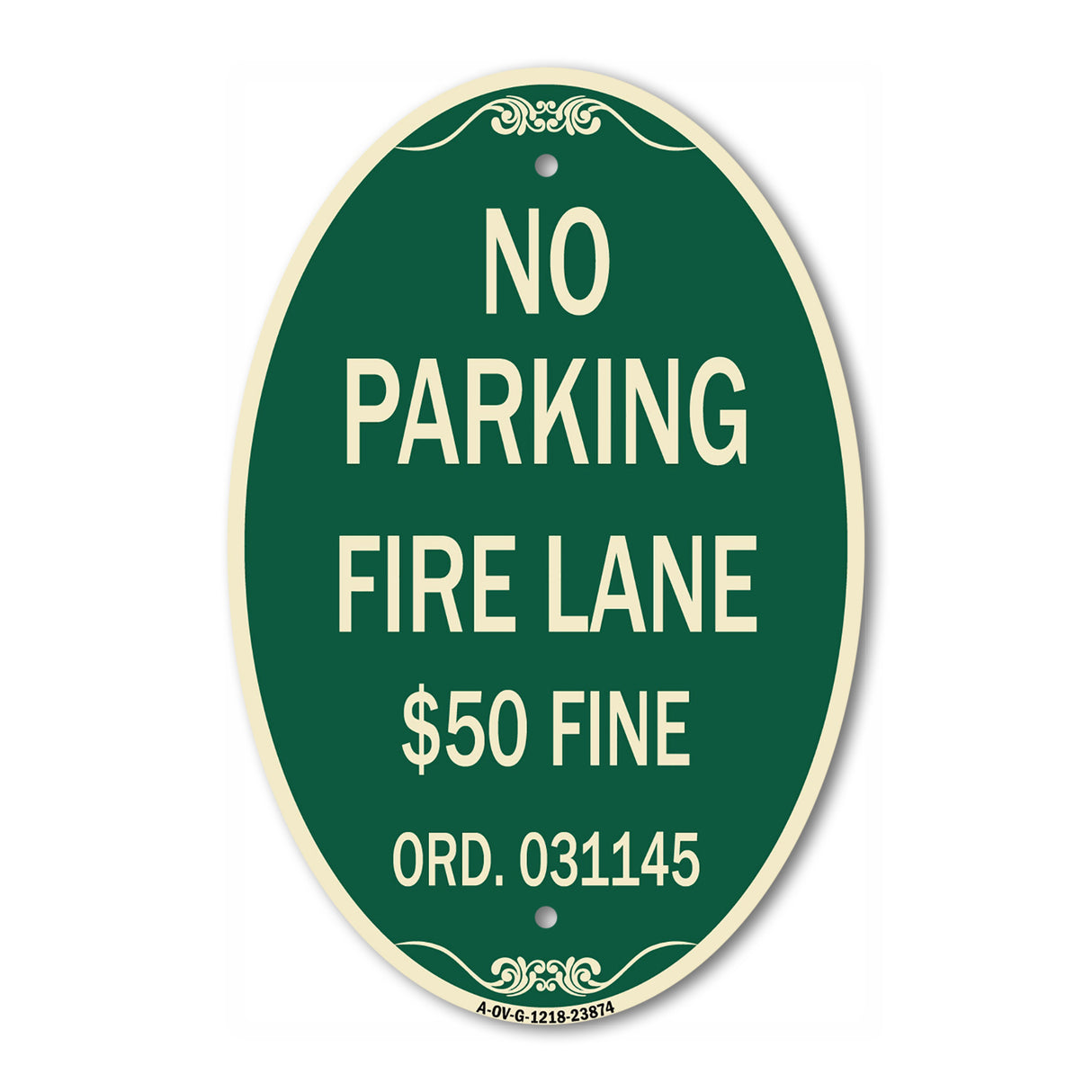 Missouri No Parking Fire Lane $50 Fine