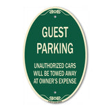 Guest Parking Unauthorized Cars Will Be Towed Away at Owner's Expense