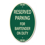 For Bartender on Duty