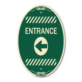 Entrance Left Arrow