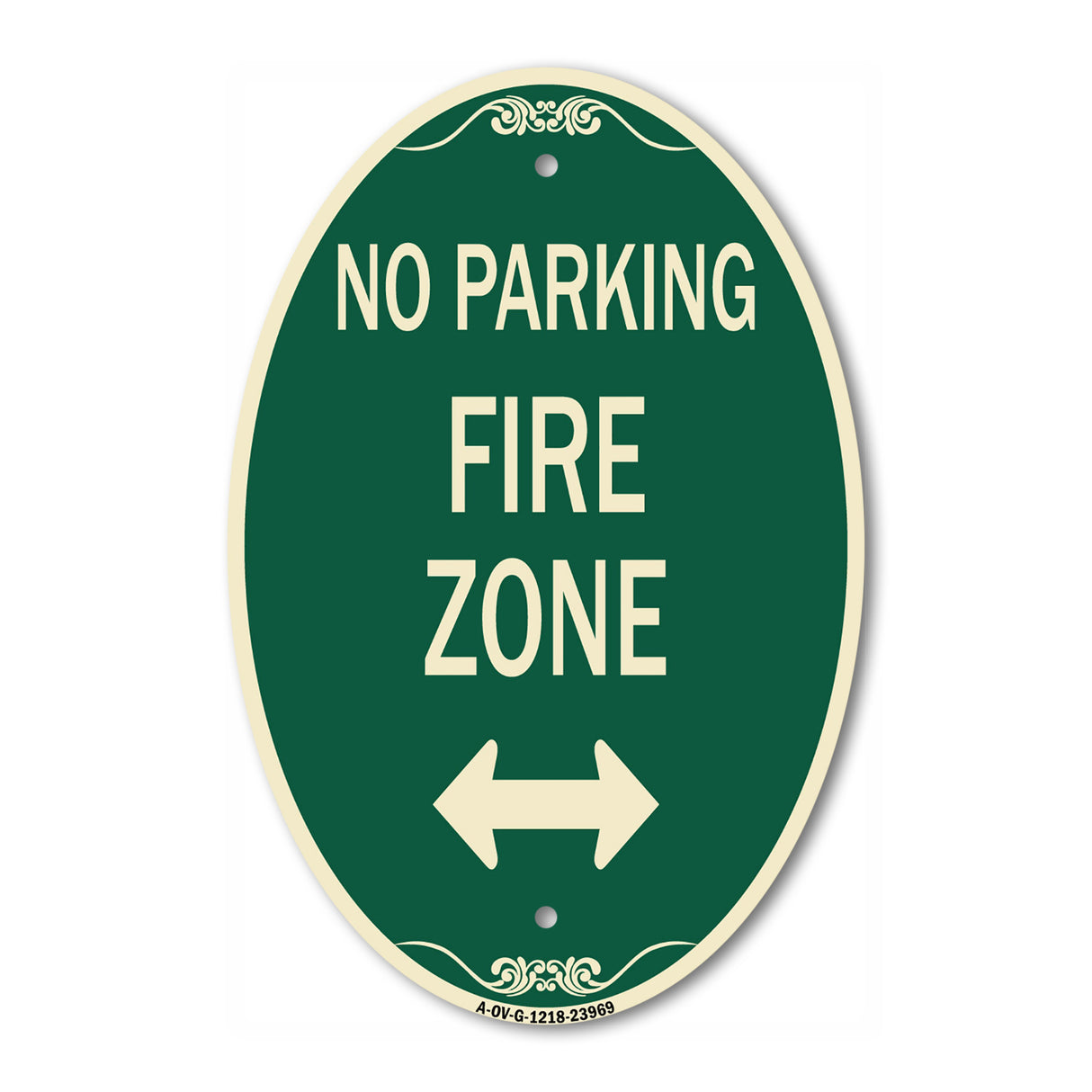 Fire Zone with Bidirectional Arrow