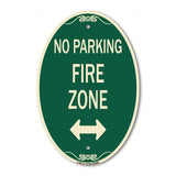 Fire Zone with Bidirectional Arrow