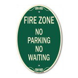 Fire Zone No Parking No Waiting