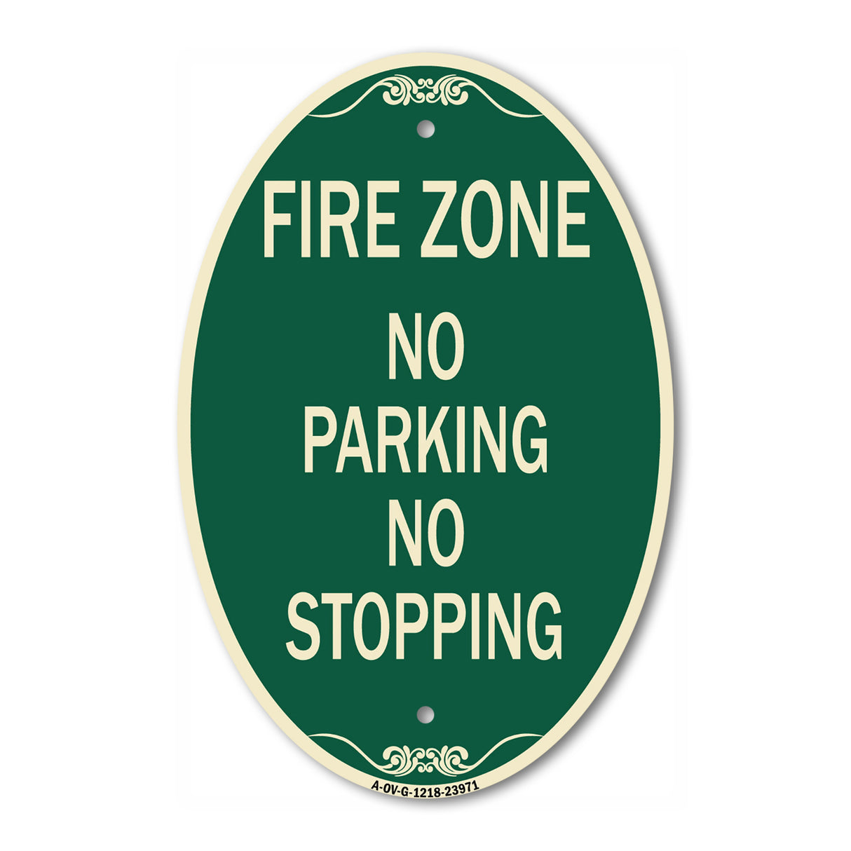 Fire Zone No Parking No Stopping