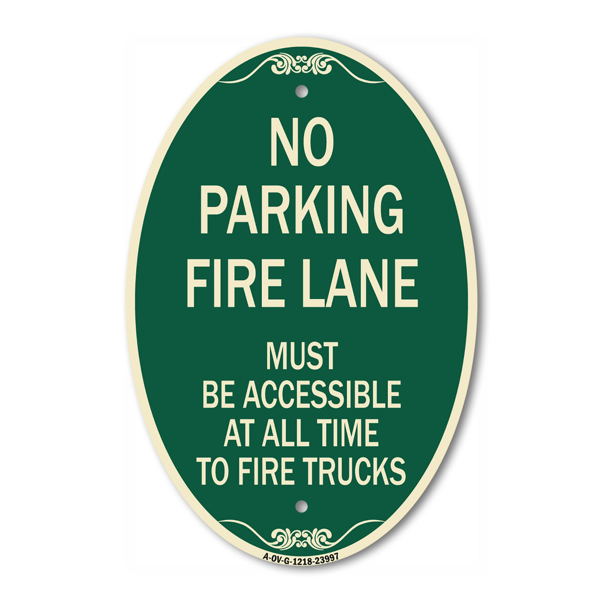 Fire Lane Must Be Accessible at All Time to Fire Trucks