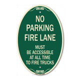 Fire Lane Must Be Accessible at All Time to Fire Trucks